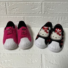 【値下げ】adidas アディダス スニーカー 子供 靴 キッズ...