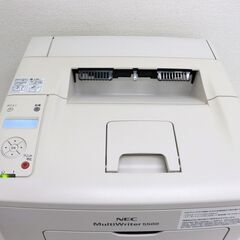 【処5/23】≪C235ジ-22≫通電OK NEC モノクロページプリンタ MuliWriter 5500 印刷枚数約12,600枚 レーザープリンター 事務用品/OA用品 現状品の画像