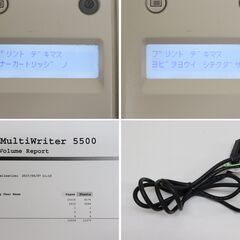 【処5/23】≪C235ジ-22≫通電OK NEC モノクロページプリンタ MuliWriter 5500 印刷枚数約12,600枚 レーザープリンター 事務用品/OA用品 現状品の画像