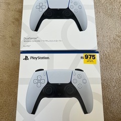 PS5 新品コントローラー　ホワイト　二個