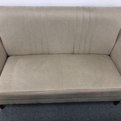 2人掛けソファー　ベージュ