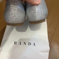 RANDA ランダ バレエシューズ 25.5 LLの画像