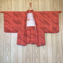 道行コート　正絹　新品未使用　仕付糸付　Ｉの画像