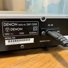 DENON DNP-720SE ネットワークオーディオプレーヤーの画像