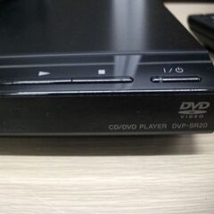 SONY CD/DVDプレイヤー DVP-SR20 2019年製 リモコン付き ソニー 苫小牧西店の画像