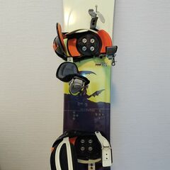 【青森市内で現金手渡し】スノーボード＆ビンディングセット100円