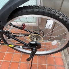 子供用マウテンバイク24インチ　ギヤ6段の画像