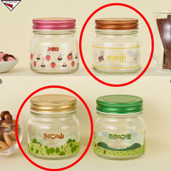 一番くじ『meiji』ガラスキャニスター２個セットの画像