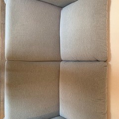 【値段交渉可】IKEA北欧風2人掛けソファ  の画像