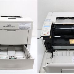 【処5/23】≪C237ジ-34≫通電OK NEC モノクロページプリンタ MuliWriter 5500 印刷枚数約50,300枚 レーザープリンター 事務用品/OA用品 現状品の画像