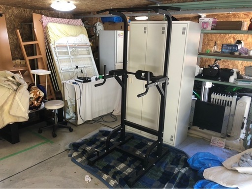【リサイクルサービス八光】幅106㎝　STEADY 懸垂マシン 改良バー【耐荷重150kg】