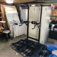 【リサイクルサービス八光】幅106㎝　STEADY 懸垂マシン 改良バー【耐荷重150kg】の画像