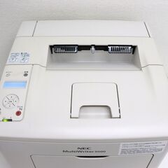 【ヤ取1/20終了】≪C238ジ-38≫通電OK NEC モノクロページプリンタ MuliWriter 5500 印刷枚数約15,430枚 レーザープリンター 事務用品/OA用品 現状品の画像