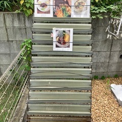 アンティークマガジンラック