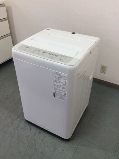 JT9453【Panasonic/パナソニック 5.0㎏洗濯機】美品 2022年製 NA-F50B15 家電 洗濯 簡易乾燥付