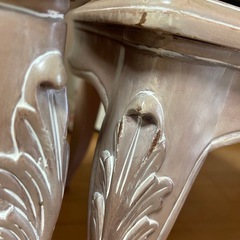 お値引き中🎀姫系家具　🎀プリンセス家具　猫脚　チェア　椅子の画像