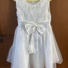 子ども 130cm 発表会の衣装 ワンピース ドレス   