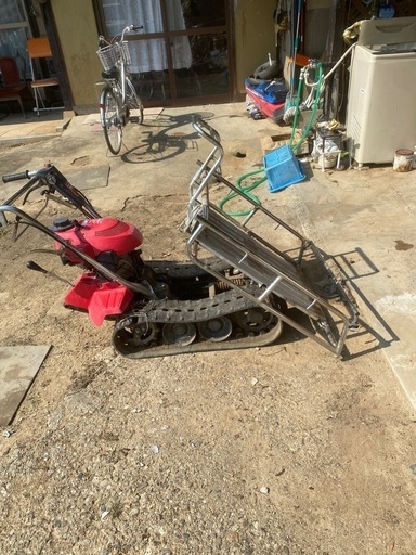 ホンダ運搬車力丸　手動ダンプ