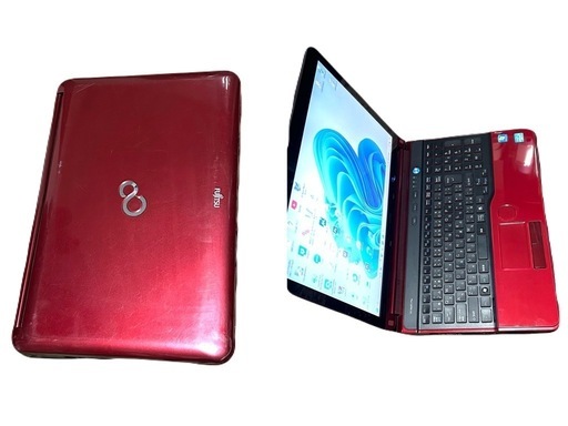 ?富士通③AH77/Core i7-3610QM高性能4コア8スレッド/メモリ8GB/SSD256GB/Webカメラ/windows1