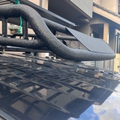 ショウワガレージ　A-xシリーズ　アルミ製ルーフラック　Mサイズ　ブラックの画像