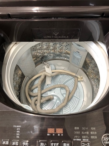【半年間動作保証付き】TOSHIBA  洗濯機9.5kg 2018年製