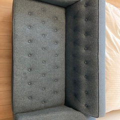 ニトリ　2人掛けソファの画像