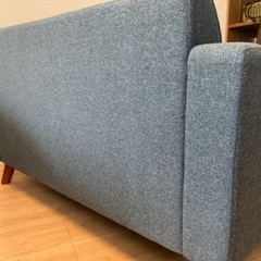 ニトリ　2人掛けソファの画像