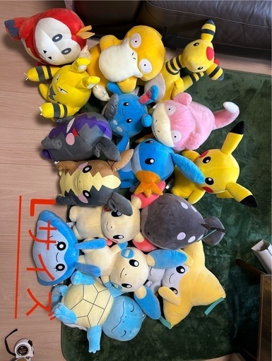 ポケモンぬいぐるみ　全17種