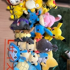 ポケモンぬいぐるみ　全17種