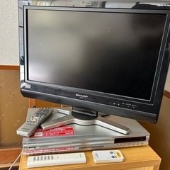 【9月21処分予定】 SHARP 液晶テレビ 2008年製