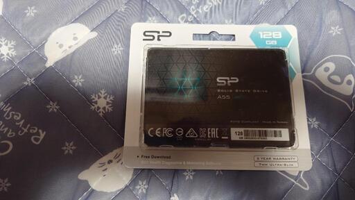 決まりました　新品128GBSSD