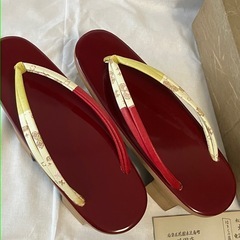 【9月末で終了】下駄(女性用) 未使用品