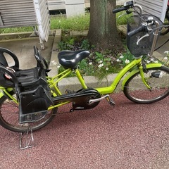 ただいまお取り引き中　
Panasonic電動自転車20インチ中古車 