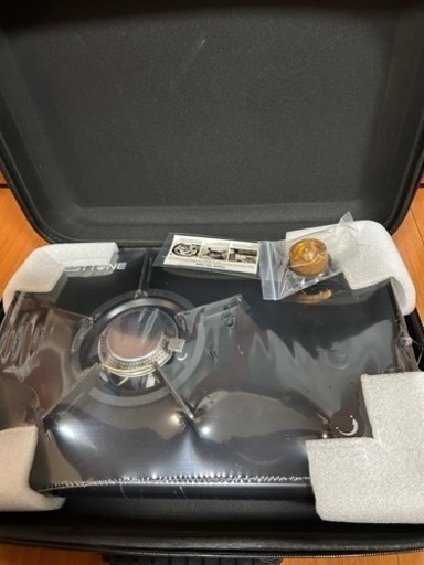 【IGT対応】シングルバーナー★OD缶CB缶両用★CB缶アダブタ付き★ケース付き