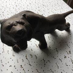 守護虎置物