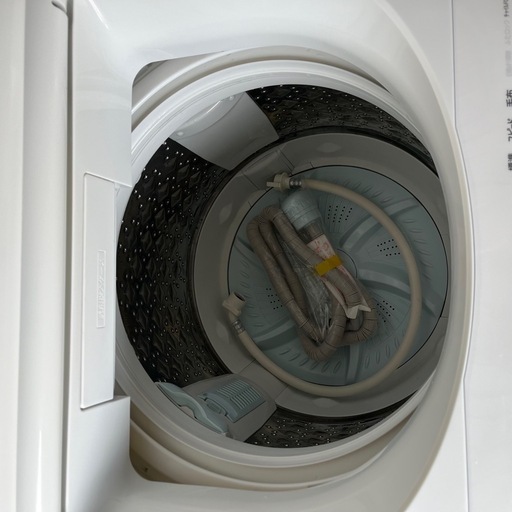 東芝 7㎏［ZABOON］ウルトラファインバブル洗浄 2019年製　自動おそうじ搭載 洗濯機【AW-7D7】