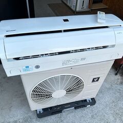 動作保証あり】SHARP 2019年 2.2kw 6畳用 冷暖房ルームエアコン AY