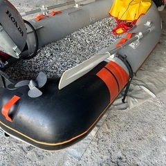 ２馬力船外機ゴムボートセット
の画像