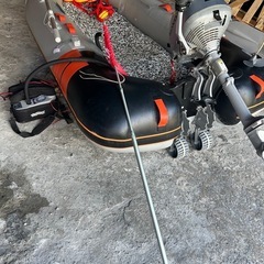２馬力船外機ゴムボートセット
の画像