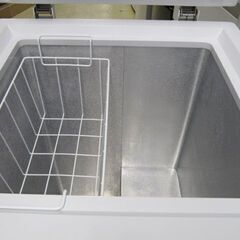 🐧入荷！【冷凍庫】Haier JF-NC103F-W 1ドア冷凍庫 直冷式 上開 103L【冷蔵庫高価買取アールワン田川】の画像