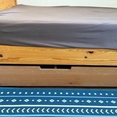 無印ベットの画像