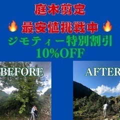 剪定伐採【ジモティー限定10%OFF 】年間施工実績500件突破