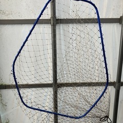 メジャークラフト　タモ枠　60cm 青色