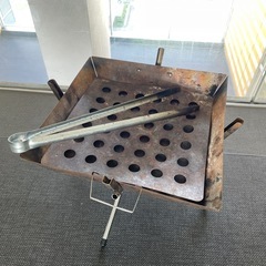 ユニフレーム　焚き火台　ケース付き　網無しの画像