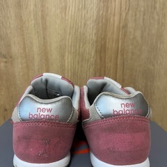 靴　16.5センチ　ピンク  ニューバランス996の画像