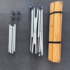 ナチュラルウッドロールテーブル　90 廃盤品の画像