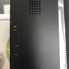 ほぼ新品　I-O DATA Wifiルーターの画像