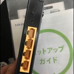 ほぼ新品　I-O DATA Wifiルーターの画像