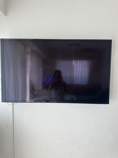 テレビ 49型　壁掛けセットつき