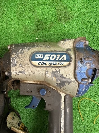 中古 MAX  50mm 常圧 コイルネイラ CN-501A ロール釘打機